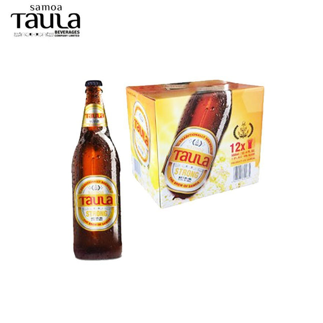 Samoa Taula Strong Beer 660ml x 12 [NOT AVAIL AT HQ] "PICKUP FROM AH LIKI WHOLESALE" - Samoamarket.com