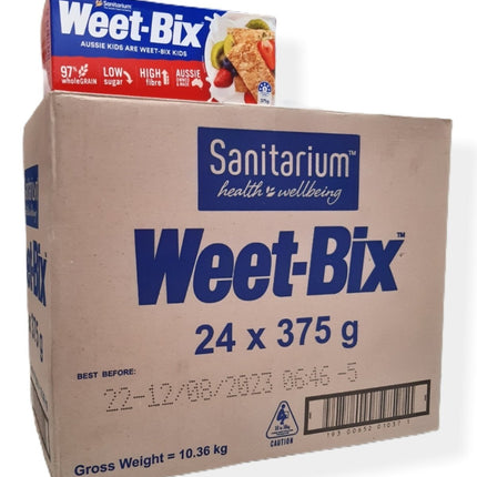 Sanitarium Weet Bix 24 By 375g "PICKUP FROM AH LIKI WHOLESALE" - Samoamarket.com