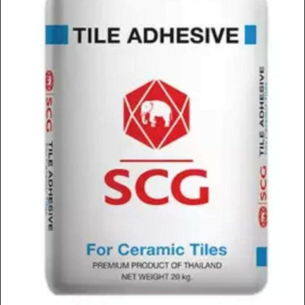 SCG Tile Adhesive 20Kg - Substitute if sold out "PICKUP FROM BLUEBIRD LUMBER & HARDWARE" - Samoamarket.com