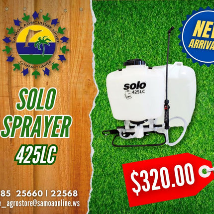 Solo Sprayer 425 Lc "PICK UP AT SAMOA AGRICULTURE STORE CO LTD VAITELE AND SALELOLOGA SAVAII" Samoa Agriculture Store Company Ltd 
