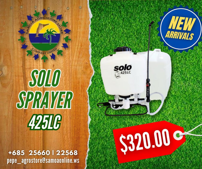 Solo Sprayer 425 Lc "PICK UP AT SAMOA AGRICULTURE STORE CO LTD VAITELE AND SALELOLOGA SAVAII" Samoa Agriculture Store Company Ltd 