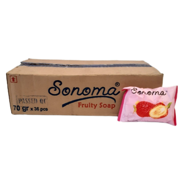 Sonoma Fruity Soap 36 By 70g [SORRY, SOLD OUT] "PICKUP FROM AH LIKI WHOLESALE" - Samoamarket.com