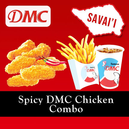 Spicy Wings Combo "PICKUP FROM DMC SAVAII ONLY" DMC SAVAII 