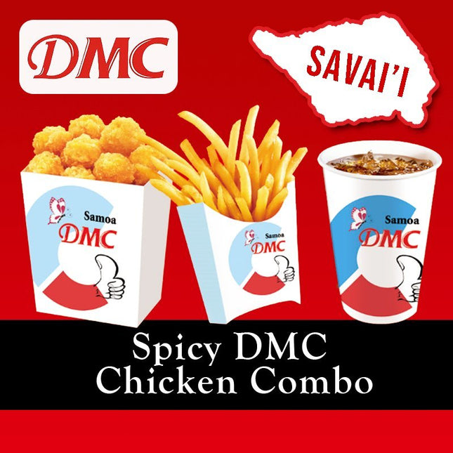 Spicy DMC Chicken Combo "PICKUP FROM DMC SAVAII ONLY" - Samoamarket.com