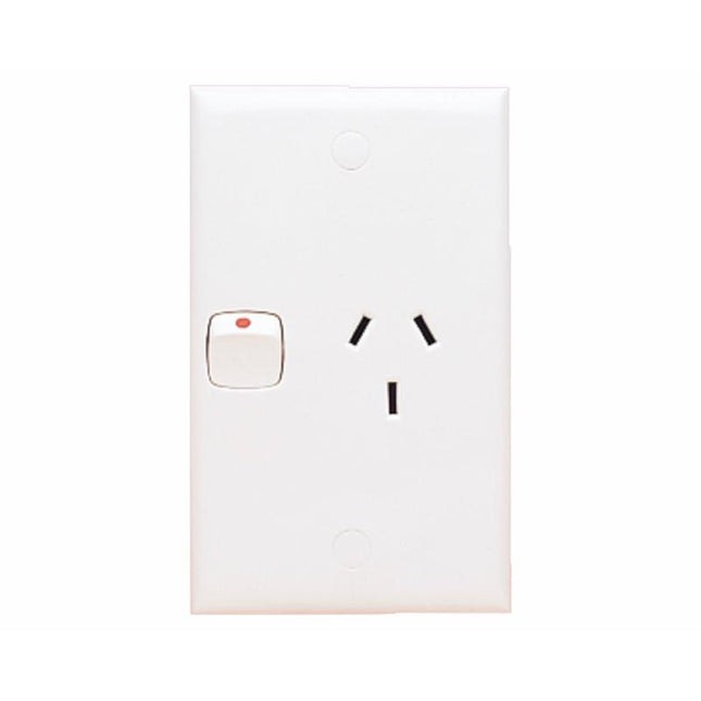 Switch Socket 10a SINGLE HPM - Substitute if sold out "PICKUP FROM BLUEBIRD LUMBER & HARDWARE" - Samoamarket.com