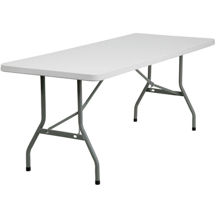 Table Folding Regular [8'] Plastic - Substitute if sold out "PICKUP FROM BLUEBIRD LUMBER & HARDWARE" Bluebird Lumber 