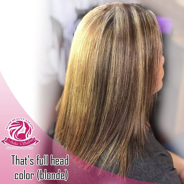 That's Full Head Color (Blonde) "ORDERS PROCESS AT JULIA'S SALON VAITELE SHOP #22" - Samoamarket.com