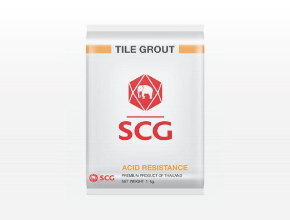 Tile Grout White 1Kg SCG - Substitute if sold out "PICKUP FROM BLUEBIRD LUMBER & HARDWARE" - Samoamarket.com