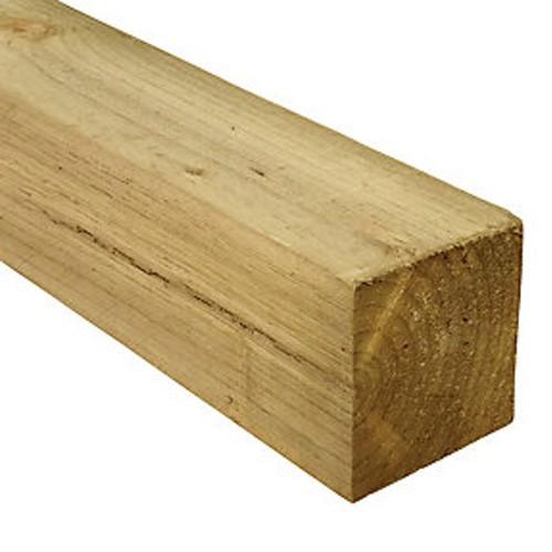 Timber Rough H4 Treated 100mmx100mmx6.0m [4x4x20'] - Substitute if sold out "PICKUP FROM BLUEBIRD LUMBER & HARDWARE" - Samoamarket.com