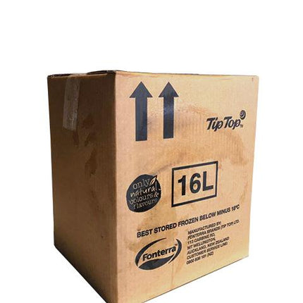 Tip Top Vanilla Ice Cream 16ltrs By 1 [SORRY, SOLD OUT] "PICKUP FROM AH LIKI WHOLESALE" - Samoamarket.com