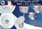 TOILET SET COMPLETE - P-trap B-entry DUX Loline - Substitute if sold out "PICKUP FROM BLUEBIRD LUMBER & HARDWARE" Building Materials Bluebird Lumber 