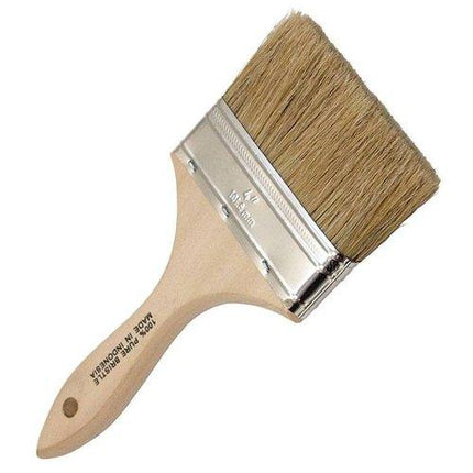 SUPER CRAFT Paint Brush wood handle 4inch "PICKUP FROM BLUEBIRD LUMBER & HARDWARE" Building Materials Bluebird Lumber 