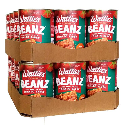 Watties Baked Beans 420g 24 Pack (JW27065) "PICKUP FROM AH LIKI WHOLESALE" - Samoamarket.com